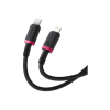 Дата кабель USB-C to Lightning 2.0m 20W red+black Baseus (P10377800U01-03)