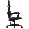 Крісло ігрове Canyon Flow MCH01 Mesh Black/Red (CNE-MCH01R)