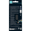 Олівці кольорові Faber-Castell Black Edition colour pencils Neon + Pastel, тригранні. чорне дерево, 12 кольорів (116410) (32083)