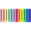 Олівці кольорові Faber-Castell Black Edition colour pencils Neon + Pastel, тригранні. чорне дерево, 12 кольорів (116410) (32083)