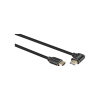 Кабель мультимедійний HDMI M to HDMI M 3.0m V2.0 90° corner Promate (prolink4k1-300.black)