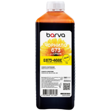 Чорнило Barva Epson 673 1 л, special, yellow (E673-468e)