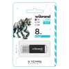 USB флеш накопитель Wibrand 8GB Cougar Black USB 2.0 (WI2.0/CU8P1B)