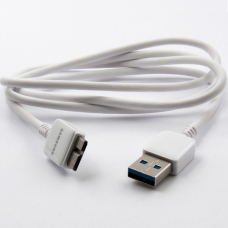 Дата кабель USB 3.0 AM to Micro B 1.0m white Dengos (PLS-USB3-TB-WHITE)