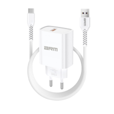 Зарядний пристрій Armorstandart AR012 Basic USB 24W + cable USB to USB-C White (ARM69893)