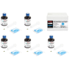 Заправочный набор WWM Epson WorkForce Pro WF-M5690/WF-M5190 (5 заправок) Black (IR1.T8651-5/BP)