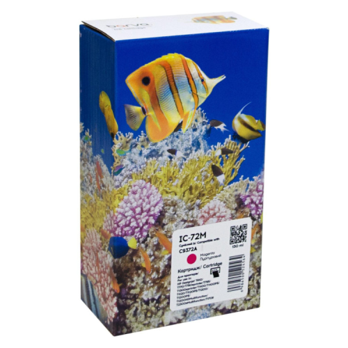 Картридж Barva HP 72XL C9372A 130мл magenta (IC-72M)