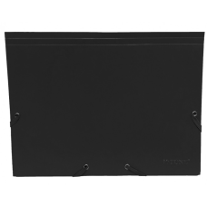 Папка на резинках H-Tone А4, черная (FOLD-HT-JJ40941-B)