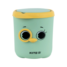 Корзина для бумаг Kite Настольный мусорный контейнер, зеленый (K24-011-1)