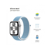 Ремінець до смарт-годинника Armorstandart Nylon Band для Apple Watch 49/46/45/44/42 (Series 1-3) Blue Cloud (ARM82569)