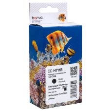 Картридж Barva HP 711 (CZ129A/CZ133A) 73 мл, black (IC-H711B)