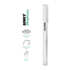 Чохол до мобільного телефона Armorstandart Unit MagCase Apple iPhone 17 Clear Silver + Orange Button Set (ARM90581)