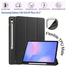 Чохол до планшета BeCover Flexible TPU Mate Samsung Galaxy Tab S10 FE Plus (SM-X620/SM-X626) 13.1" Black (715595)