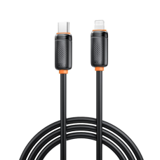 Дата кабель USB-C to Lightning 1.0m 27W black XO (XO-CB-300CL-BK)