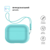 Чохол для навушників Armorstandart Silicone Case with straps для Apple Airpods Pro 2 Mint (ARM68615)