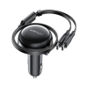 Зарядное устройство Acefast 3xUSB 53W (2xUSB-C+USB-A) + cable USB-C 2in1 B13 (6974316282921)