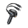 Зарядное устройство Acefast 3xUSB 53W (2xUSB-C+USB-A) + cable USB-C 2in1 B13 (6974316282921)