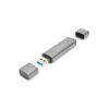 Считыватель флеш-карт Digitus USB-C/USB 3.0 SD/MicroSD (DA-70886)