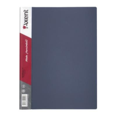 Папка з файлами Axent 40 sheet protectors, gray (1040-03-А)