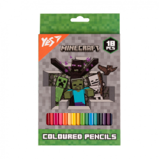 Олівці кольорові Yes 18 кольорів Minecraft Heroes (290732)