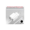 Зарядний пристрій Promate icharge-pdqc3 Lightning PD20W + USB-A QC3.0 White (icharge-pdqc3.white)