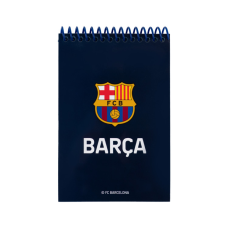 Блокнот Kite на спіралі FC Barcelona А6, 48 аркушів, нелінований (BC25-196)