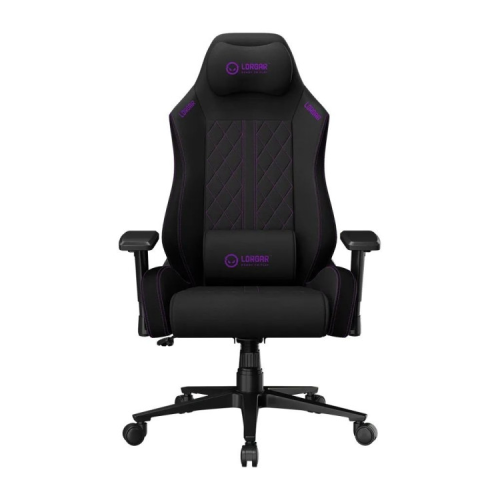Крісло ігрове Lorgar CHA41 Black/Purple (LRG-CHA41-BK-PR)