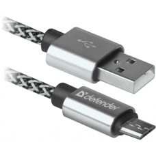 Дата кабель USB 2.0 AM to Micro 5P 1.0m USB08-03T PRO Defender (87815)