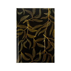 Книга записная Axent Waves А4, 96 листов, клетка, черная (8422-561-A)