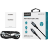 Дата кабель USB-C to USB-C 1.2m USB4.0 Gen3 240W (8K HDR) Choetech (XCC-1040-GY)