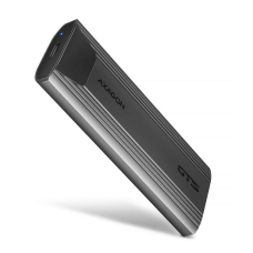Карман внешний AXAGON USB-C 10Gbps metal box for M.2 NVMe & SATA SSD THIN SCREWLESS (EEM2-GTS2)
