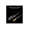 Кабель мультимедійний 6.35mm M to XLR F 2.0m AV131 black Ugreen (20719)