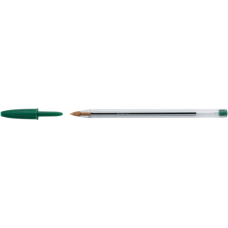 Ручка кулькова Bic Cristal, зелена (bc875976)