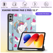 Чохол до планшета BeCover Flexible TPU Mate Xiaomi Redmi Pad 2 Pro 12.1" Unicorn (715613)