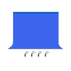 Фон Puluz PU5214L backdrop 3x2 m blue (PU5214L)