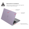 Чехол для ноутбука Armorstandart 15.3" MacBook Air M4/M3/M2 (A3241/A3114/A2941) Purple Air Shell (ARM80466)