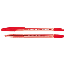 Ручка кулькова Economix ICE PEN 0,5 мм , червоний (E10186-03)