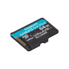 Карта памяти Kingston 64GB microSDXC сlass 10 UHS-I U3 V30 A2 Canvas Go Plus G4 (SDCG4/64GBSP)