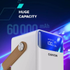 Батарея универсальная Canyon 60000mAh OnPower 610 PD/100W metal White (CNS-CPB610W)