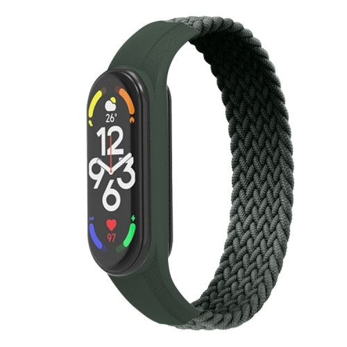 Ремінець до фітнес браслета Armorstandart Braided Solo Loop для Xiaomi Mi Band 7/6/5/4 Khaki size L (ARM58760)