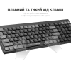 Клавиатура OfficePro SK985B Wireless/Bluetooth Black (SK985B)