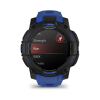 Смарт-часы Garmin Instinct 3, 45mm, AMOLED, Black with Bolt Blue Band, GPS смарт-годинник (010-02936-03)