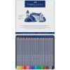 Олівці кольорові Faber-Castell Goldfaber Aqua акварельні, в металевій коробці, 24 кольори (114624) (27638)