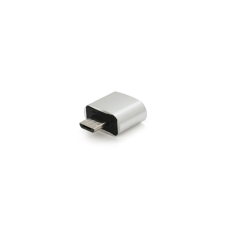 Перехідник USB 2.0 AF to Micro 5P M OTG silver Voltronic (YT-AF/M)