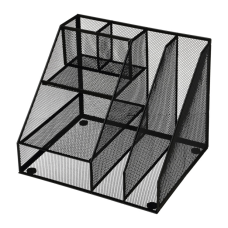 Підставка для дрібниць Buromax 310 x 255 x 255 мм, металева, чорна (BM.6244-01)