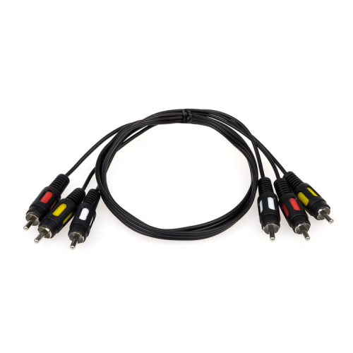 Кабель мультимедійний 3xRCA M to 3xRCA M 3.0m Atcom (10712)