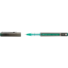 Ролер Faber-Castell Free Ink Needle Micro, колір чорнил зелений, 0,5 мм, одноразова (31404)