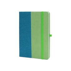 Книга записна Optima А5 COMBI-18, тверда обкладинка, гумка,лінія (O20125-18)