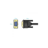 Кабель мультимедійний VGA M to VGA M 1.0m ferrite black Vention (DAEBF)