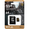 Карта пам'яті Silicon Power 64GB microSDXC class 10 UHS-I U3 V30 A1 High Endurance (SP064GBSTXDV3V1HSP)